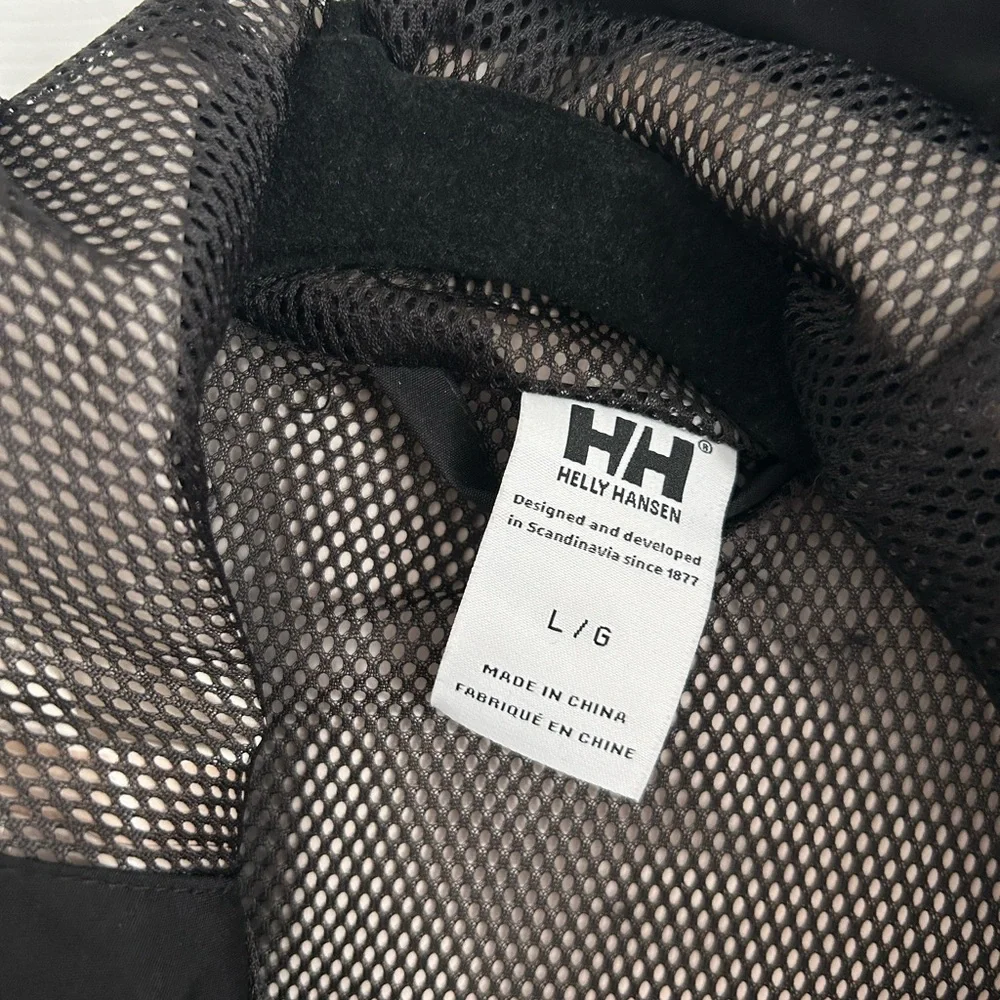 Helly Hansen Black Raincoat for Women L - Picture 2 of 3